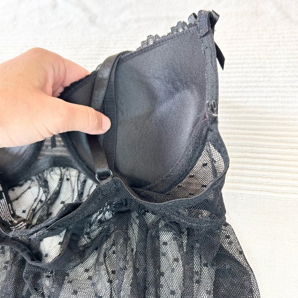 Rene Rofe Push Up Babydoll Top - Picture 5 of 11